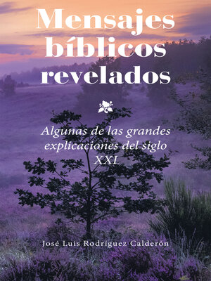 cover image of Mensajes Bíblicos Revelados